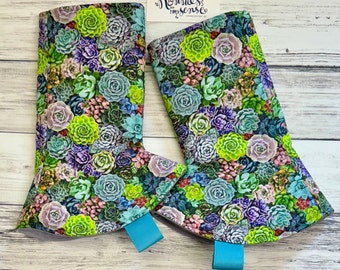Succulent Baby Carrier Drool Pads: Tula, Ergo, Lillebaby, Artipoppe, Sakura Bloom, Happy Baby, Hope & Plum, Wildbird, Mabe,