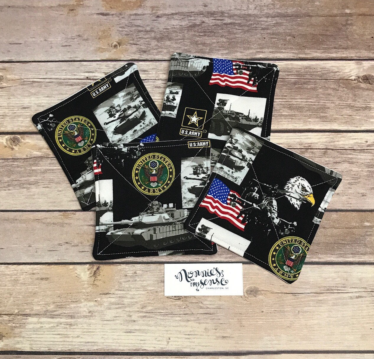 MILITARY COASTERS. Air Force. Army. Navy. Marines. Coast | Etsy