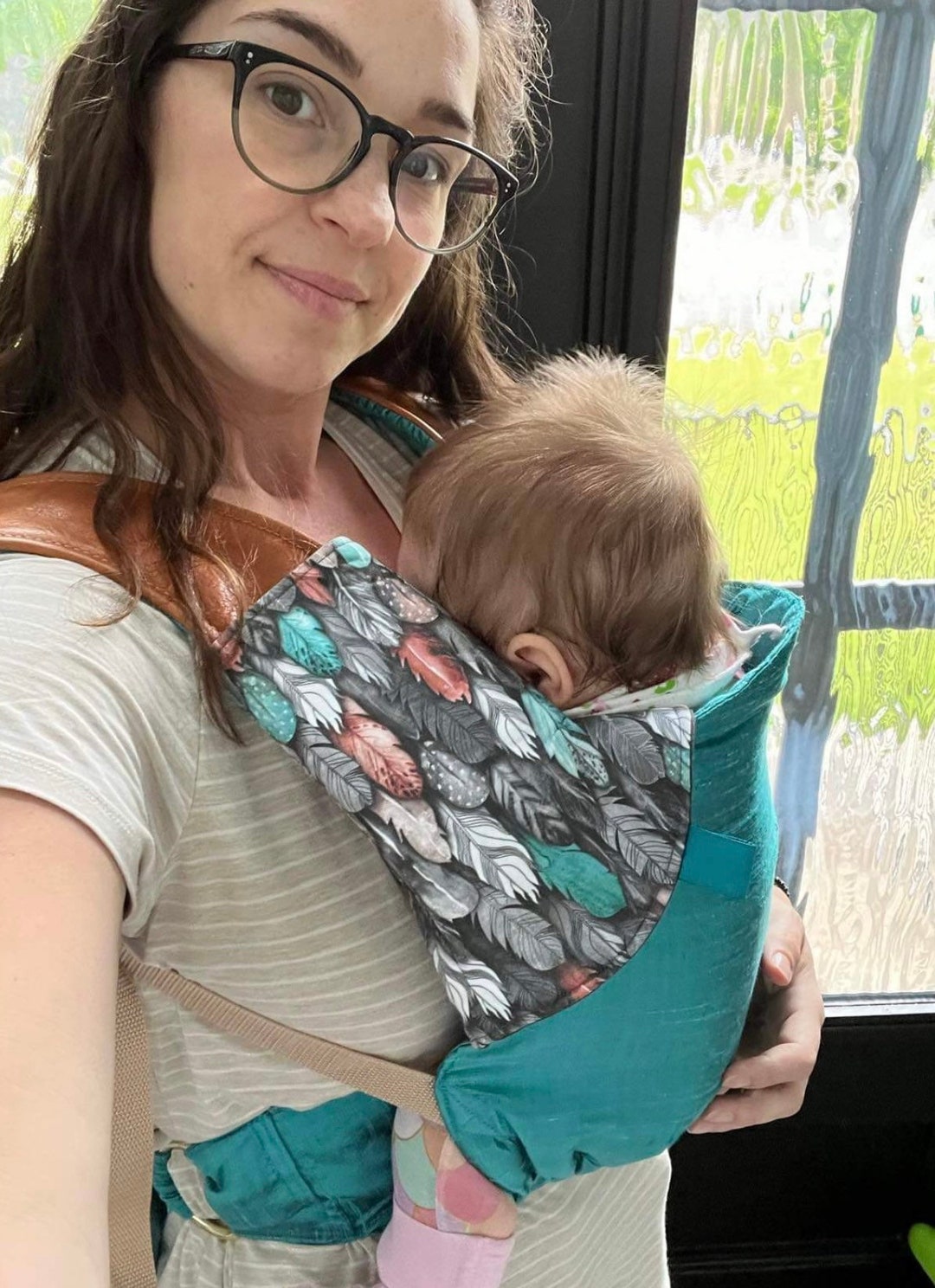 WATERCOLOR FEATHERS GRAY Suck Sakura Happy 