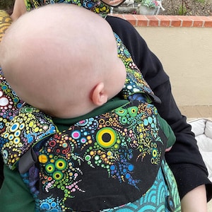 TULA EXPLORE ORIGINAL Design. Drool Bib Set. Custom Set includes Drool Bib and Pads. Made to Order. Tula Explore. You Choose Fabric!