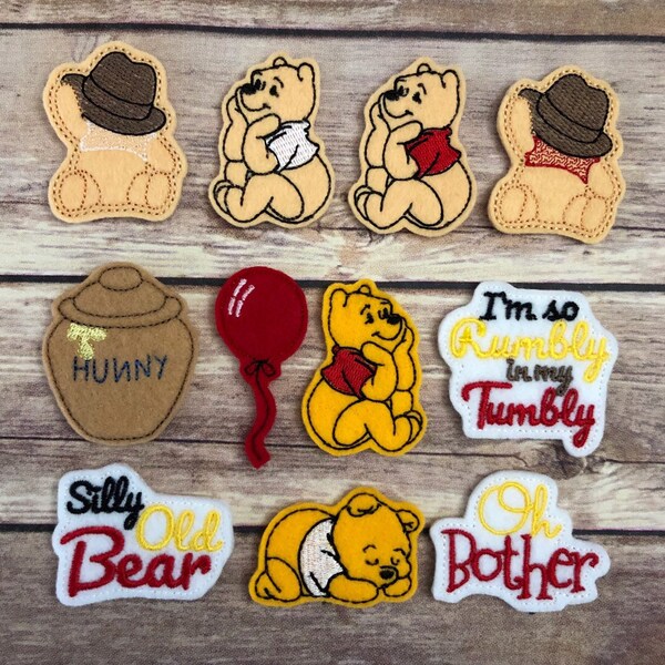 Baby Bär Handmade Baby Trage Reach Straps mit Feltie Charms