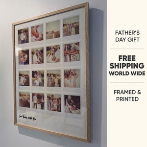 Personalised Polaroid Album - Custom Photo Keepsake with Premium Matte Finish