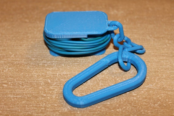 3D Printed Earbuds Keychain belt Clip Case Etsy Ireland