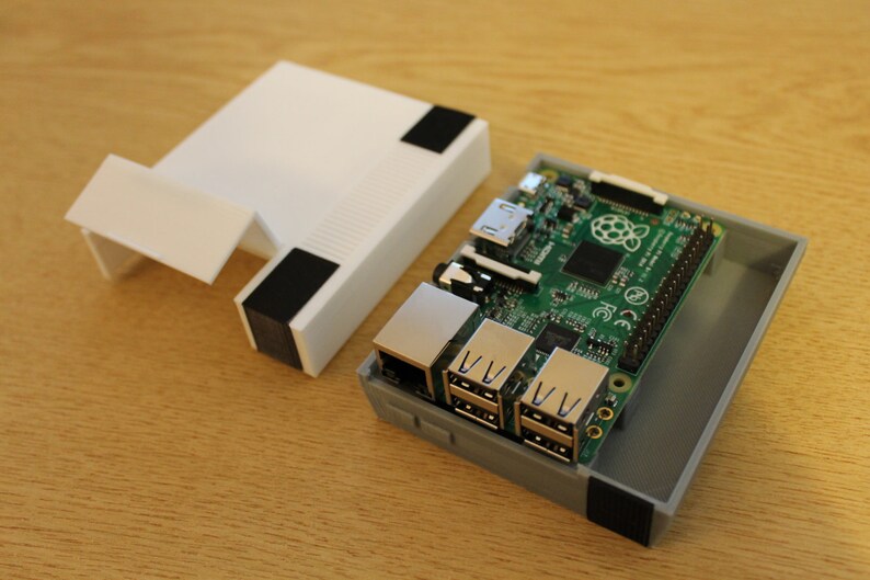 3D Printed NES Nintendo Raspberry Pi 2/3B retropie case image 4