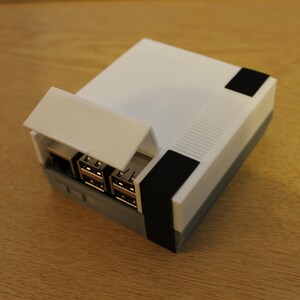 3D Printed NES Nintendo Raspberry Pi 2/3B retropie case image 2