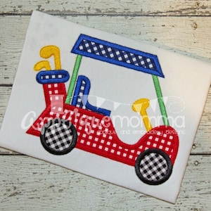 Golf Cart Applique Design