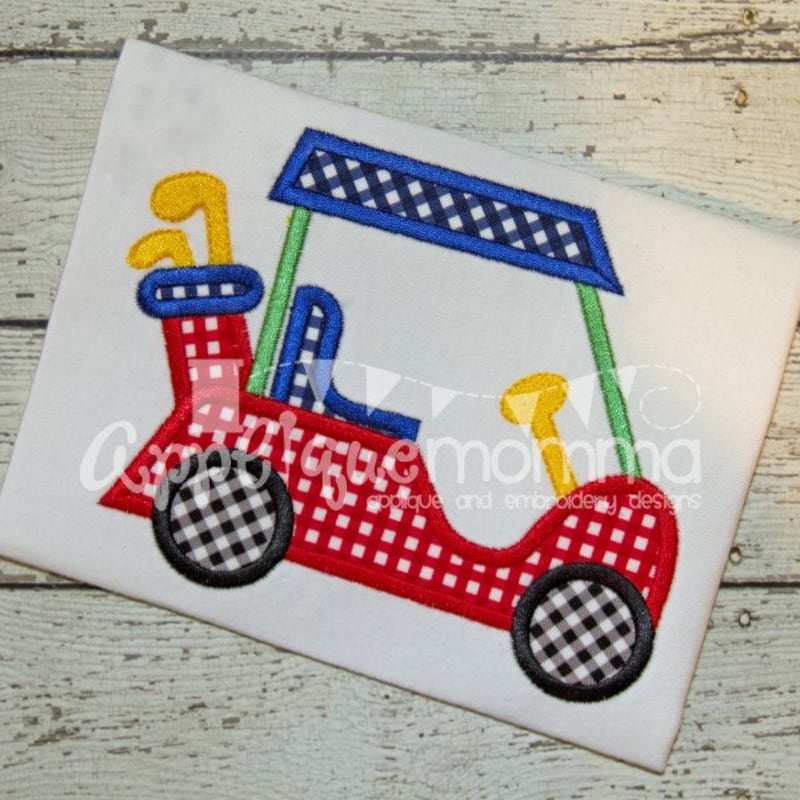 Applique T-Shirt - Golf Cart main image 0