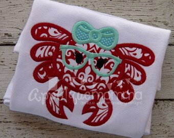 Mrs. Crab Applique Design