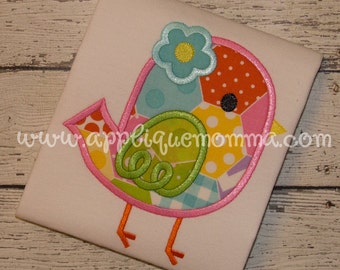 Bird 16 Applique Design