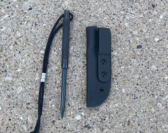 Sale 8mm custom ice pick kydex sheath marlin 8mm spike