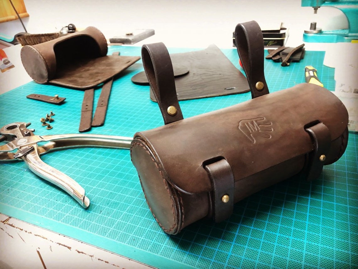 Real Leather Velo Bicycle Tool Bag /saddle Bag /seat Bag /tool Etsy