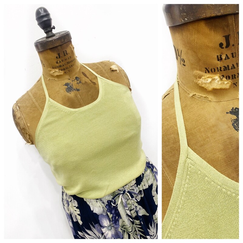 Chloe Knit Halter Tank main image 1