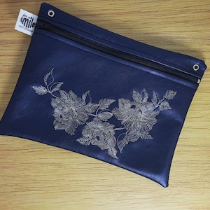 Frosted Bouquet Really Useful Fun & Fabulous Small Embroidered Bag
