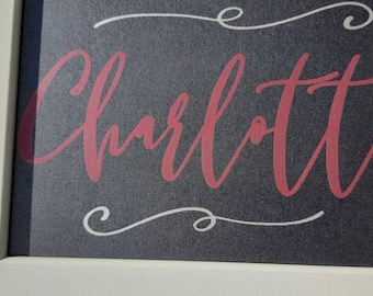 Scripty Personalised Name