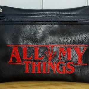 All My Things Embroidered Really Useful Fun & Fabulous Medium Bag