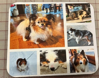 Custom Photo Mousepad: Personalized Office Gift, Logo Mouse Pad