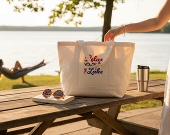 Iconic Canvas Shopping Bag: Wedding Favor, Promotional bag, suitable for logo, gift bag, Party favor bag, bridal shower bag