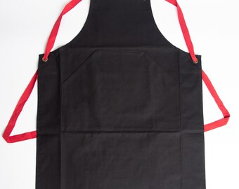 Personalized Canvas BBQ Apron: Custom Grill Chef Gift