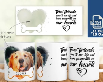 Personalized Pet Photo Coffee Mug: Custom Dog or Cat Gift