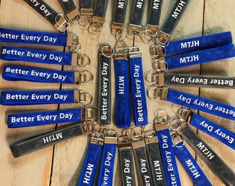 SPORT team sleutelhanger polsbandje sleutelhanger pols Lanyard leraar geschenken polsbandje sleutelhanger sleutelhanger nylon singelband leraar lanyard borduur sleutelhanger