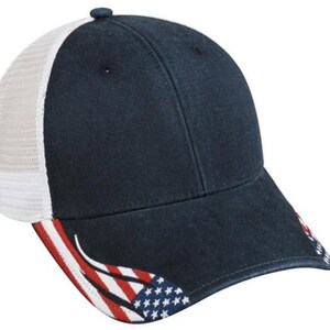 USA hat Custom embroidered baseball hat personalized hat personalized logo hat design your  hat personalized cap business hat  wedding hat