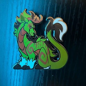 Rysdan Kirin enamel pin