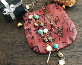 25% Off Brass tone Earthy Eyeglass/Mask Holder Chain
