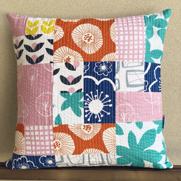 Quilted Pillow Etsy