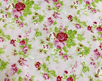 FQ Tanya Whelan Delilah _ Amelie in Pink OOP VHTF Free Spirit Stoff Fat Quarter