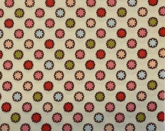 Vintage Dot in Multi von Sandi Henderson, Ginger Blossom , OOP VHTF Michael Miller Fabric