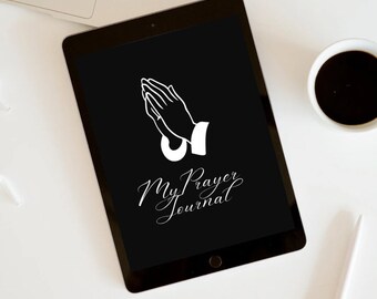 Diario de oración minimalista / Planificador de oración, Diario de oración digital, Diario de oración GoodNotes, Notas de oración,