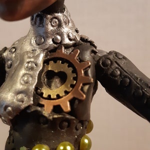 Operetta as a post apocalyptic cyborg monster high doll ooak repaint custom