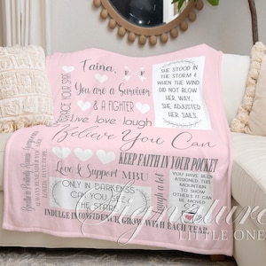 Cancer Awareness, You Got This Blanket, Comfort Blanket, Cancer Survivor, Comfy Blanket, Get Well Blanket