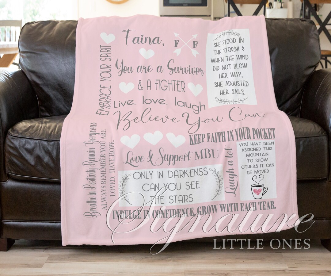 Cancer Awareness, You Got This Blanket, Comfort Blanket, Cancer