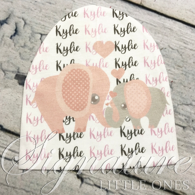 Personalized Baby Hat Personalized Hat Name Blanket Name Etsy Canada