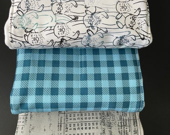 Burp cloth, mister otter, baby