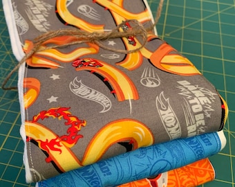 Burp Cloths, hot wheels, cars, toys, baby shower, baby boy