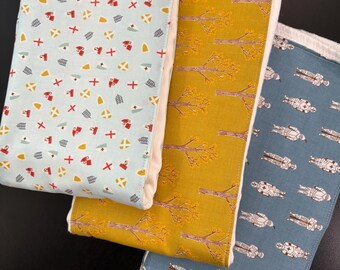 Burp cloths, knights, Camelot, Shields, Lancelot, medieval, baby shower