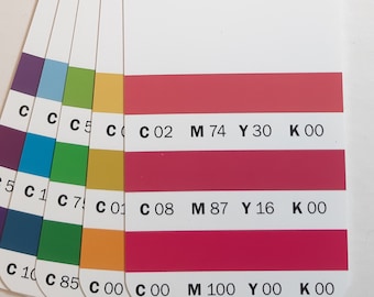 Washi Tape Sample Cards, Blank Washi Swatch Cards, Waterproof Washi Tape Holder, Washi Tape Storage, Washi Swap Cards, Reusable Sample Cards