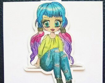 Anime Chibi Lesezeichen Etsy