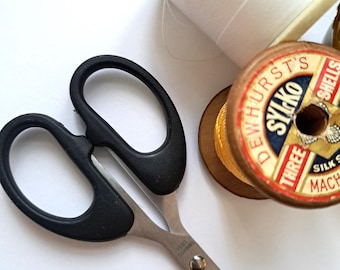 Embroidery Scissors, Large Handle Stainless Steel Stitch Snips