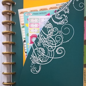 Pochette pour agendas heureux - accessoires pour agendas - pochettes pour agendas - pochette pour agendas