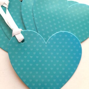 Lot de 6 étiquettes de cartes-cadeaux coeur d'amour, étiquettes-cadeaux de fête, fournitures de journal indésirable, étiquettes-cadeaux, papeterie de fête