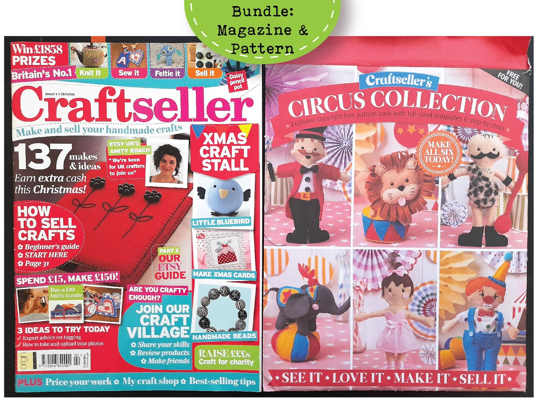 Craft Seller Magazine, Back Issues From 2014-15, Choice of Editions ...