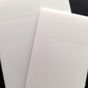 Set of Translucent Sticky Notes Pads Set in 2 different sizes