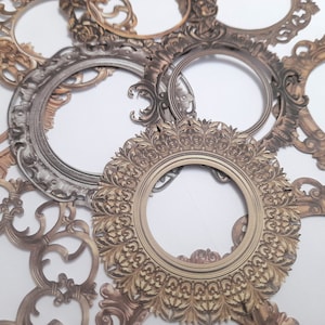 Vintage frame die cuts, Ephemera, 20 Pieces for junk journal and scrapbooking supplies, card making supplies, photo frames, vintage die cuts