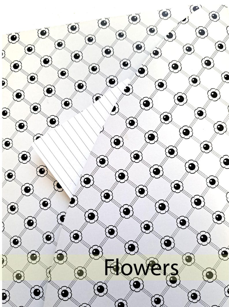 Pocket Folder for Happy Planners - planner accessories - planner pockets - planner pouch Flowers