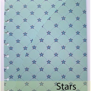 Pocket Folder for Happy Planners - planner accessories - planner pockets - planner pouch Stars