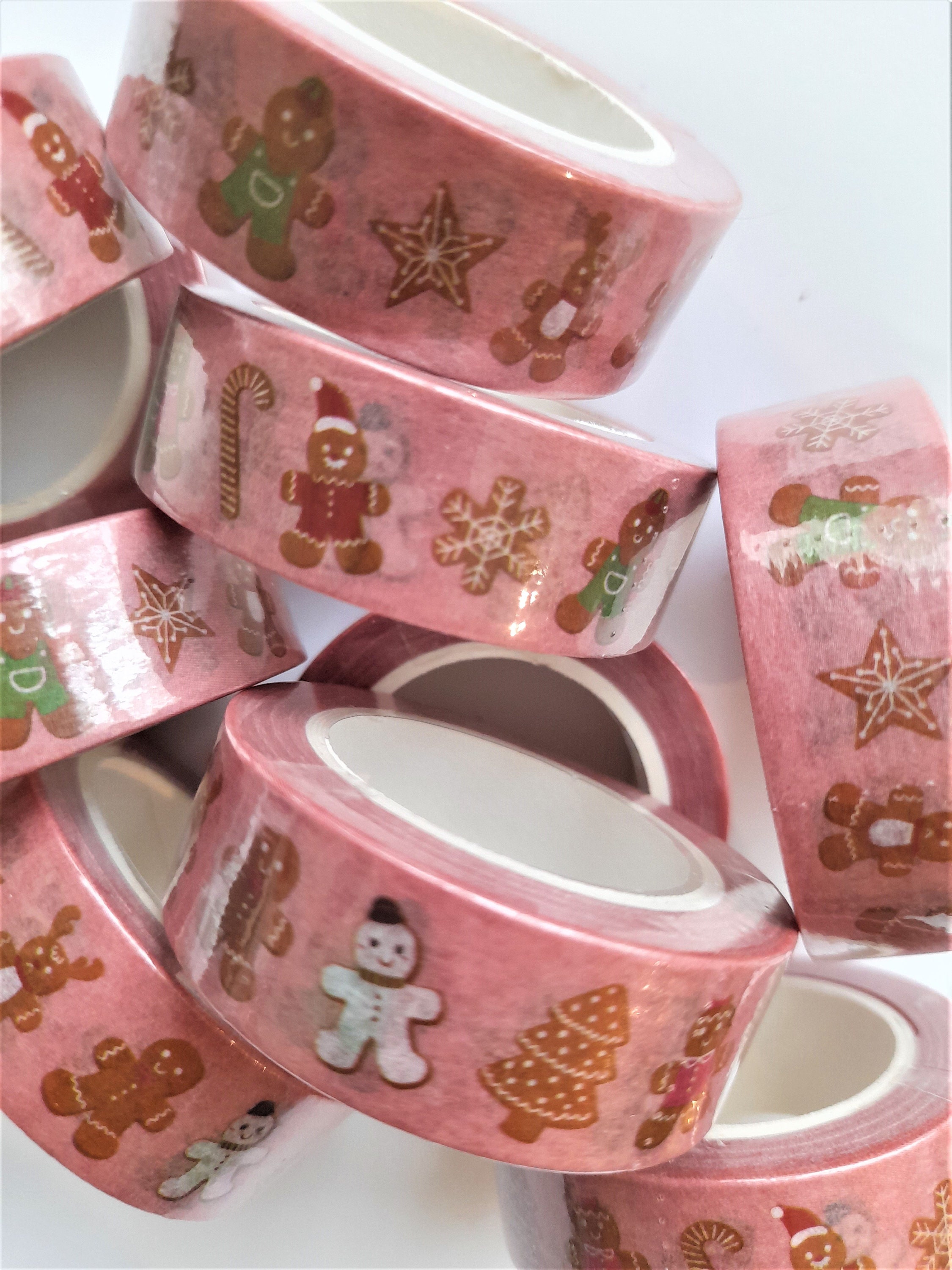 Pink Christmas Washi Tape