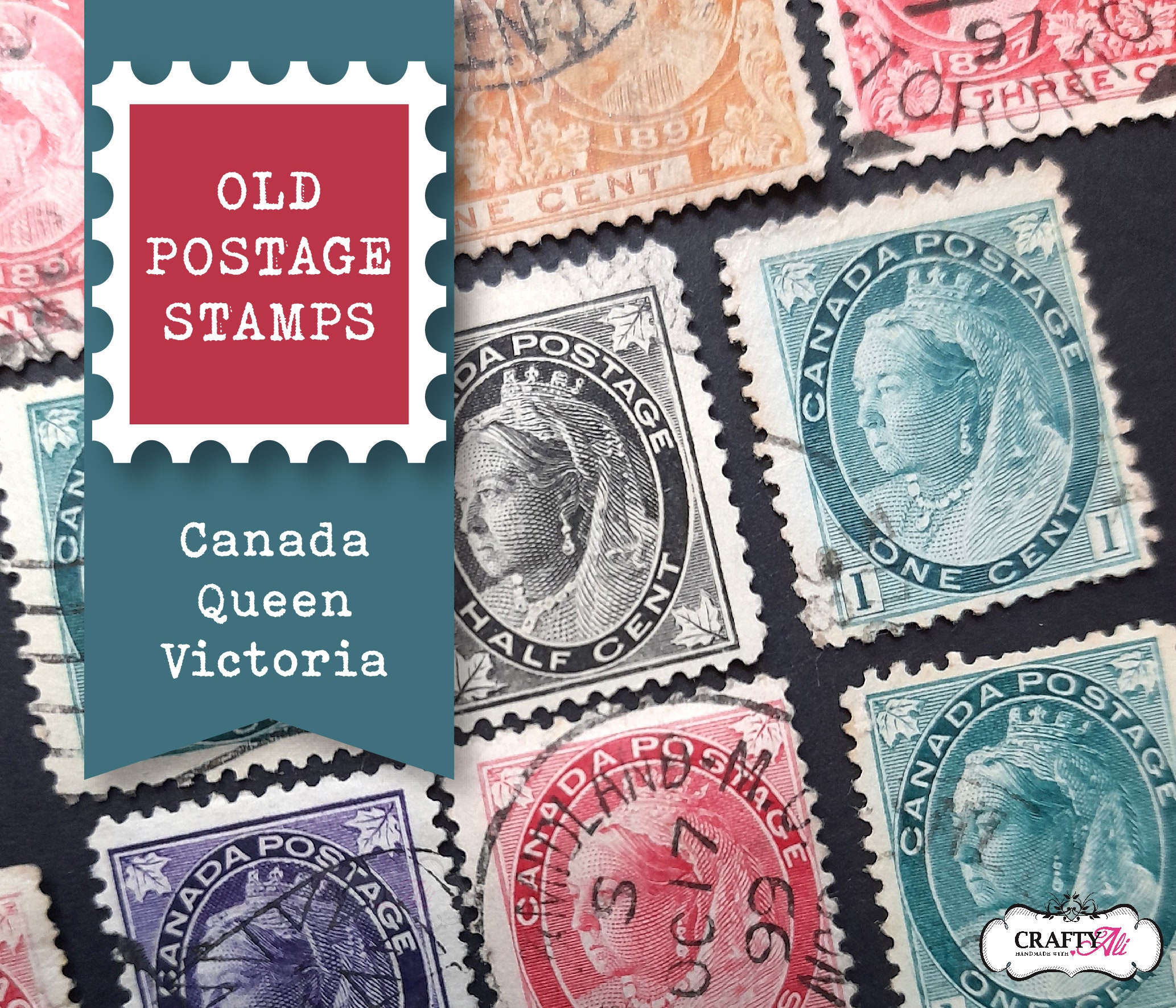100 USED International Stamps *From A Stamp Collector* (USA, Canada,  Europe, Asia, Caribbean, Africa, Islands!)